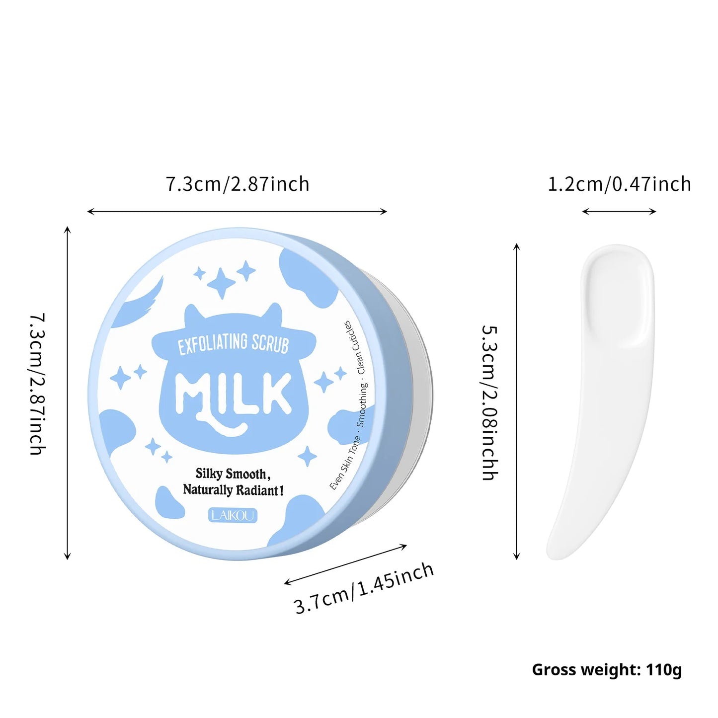 Gentle Formula Milk Exfoliating Scrub