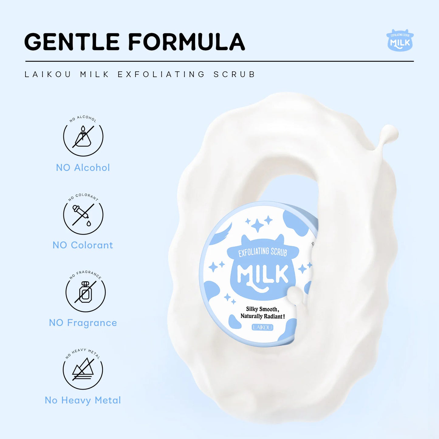Gentle Formula Milk Exfoliating Scrub